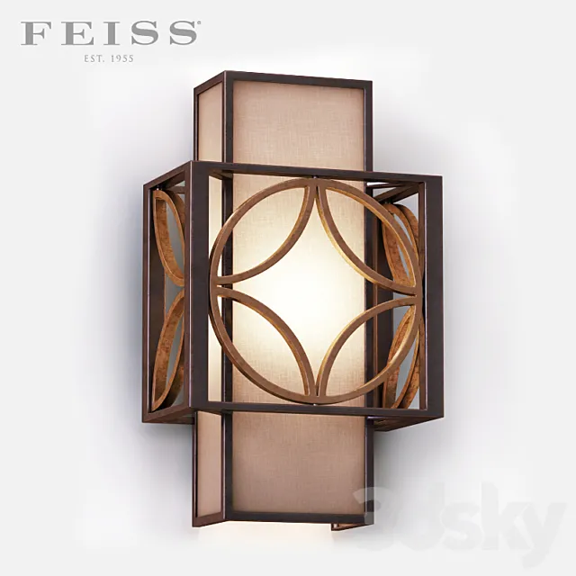 Feiss – Remy 1 Light Sconce 3DSMax File