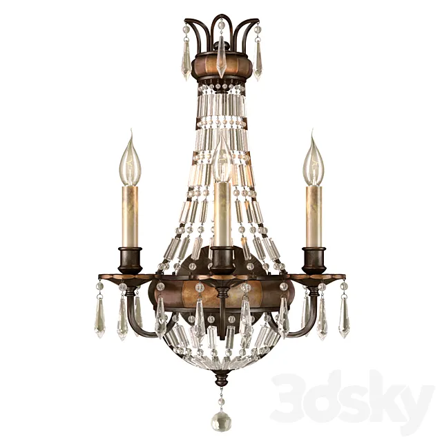 Feiss Wall lamp FE-BELLINI-W3 3ds Max