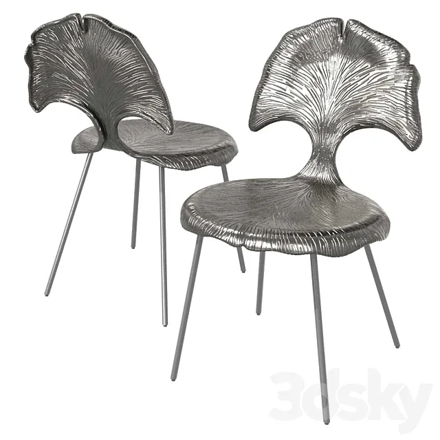 Felicity Metal Chair Bernhardt Interiors 3DSMax File
