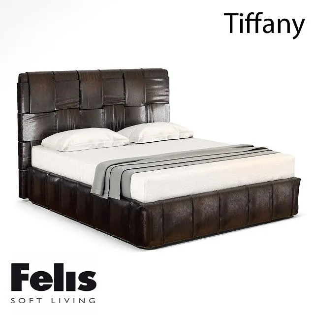Felis Tiffany bed 3dsMax Model