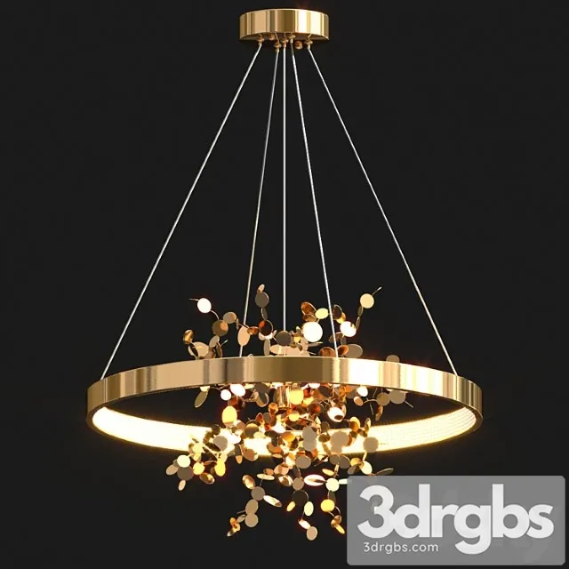 Felisa coin round chandelier