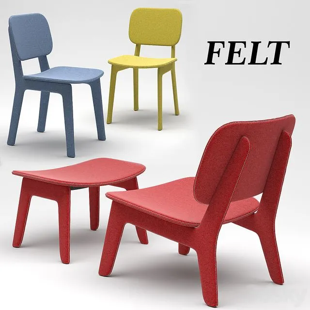 Felt ligne-roset 3dsMax Model
