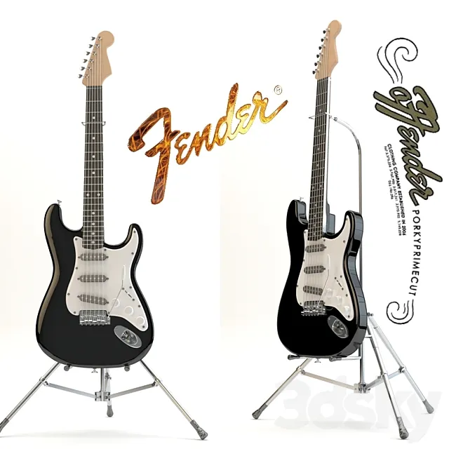 Fender Starcoast 3DSMax File