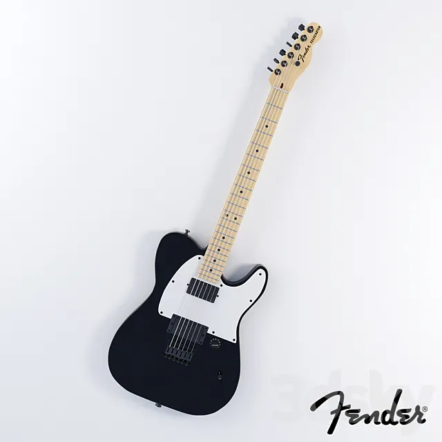 Fender telecaster 3DS Max Model