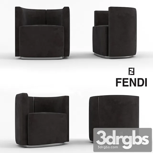 Fendi camilla armchair 3dsmax Download