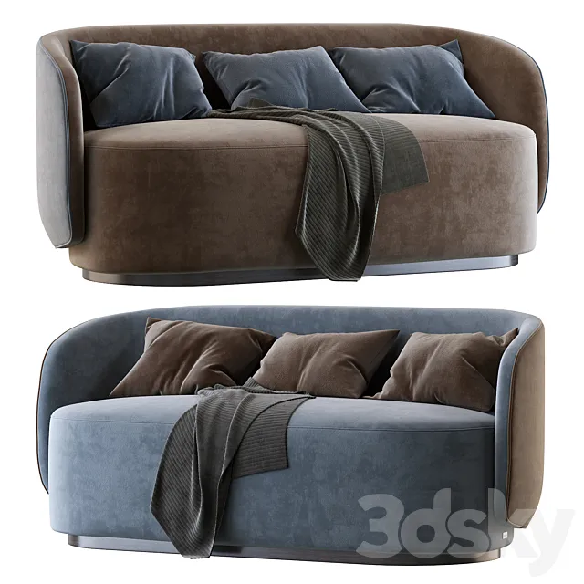 Fendi Casa Annabelle sofa 3ds Max