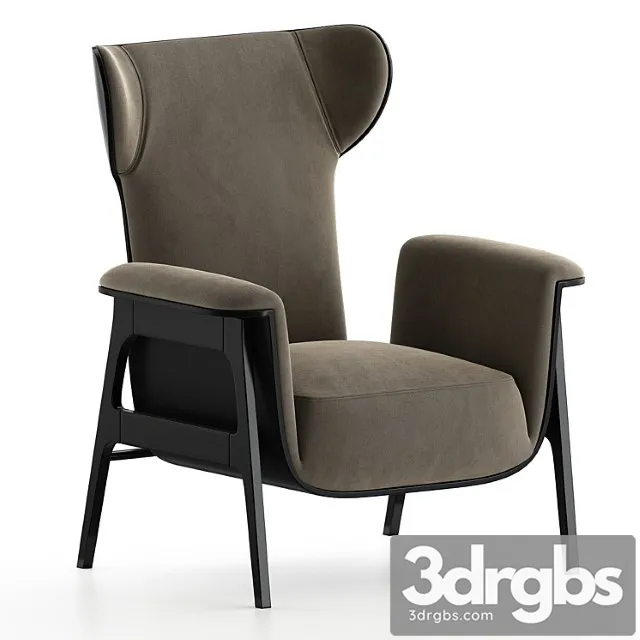 Fendi casa – cerva armchair 3dsmax Download