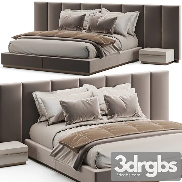 Fendi Casa Delano Bed 3dsmax Download