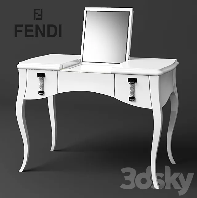Fendi Casa Lady Desk 3DSMax File