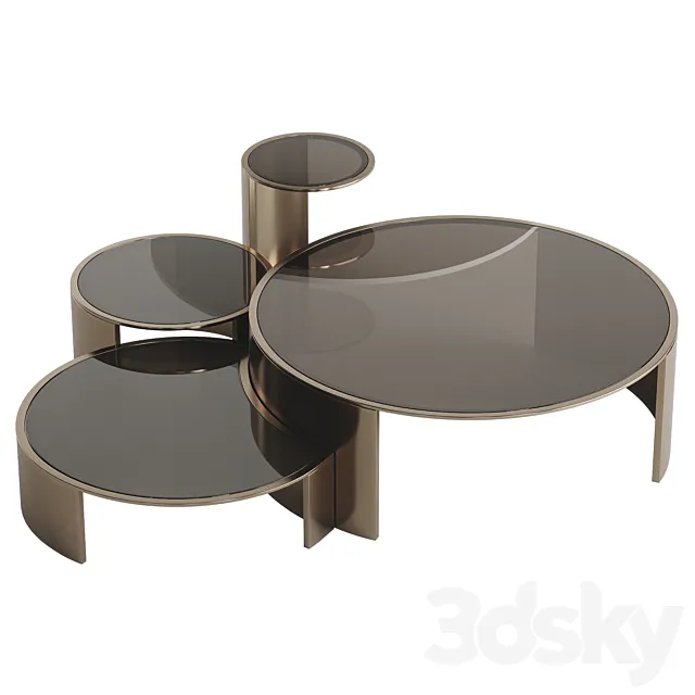 FENDI CONSTELLATION LITE COFFEE TABLE 3DSMax File