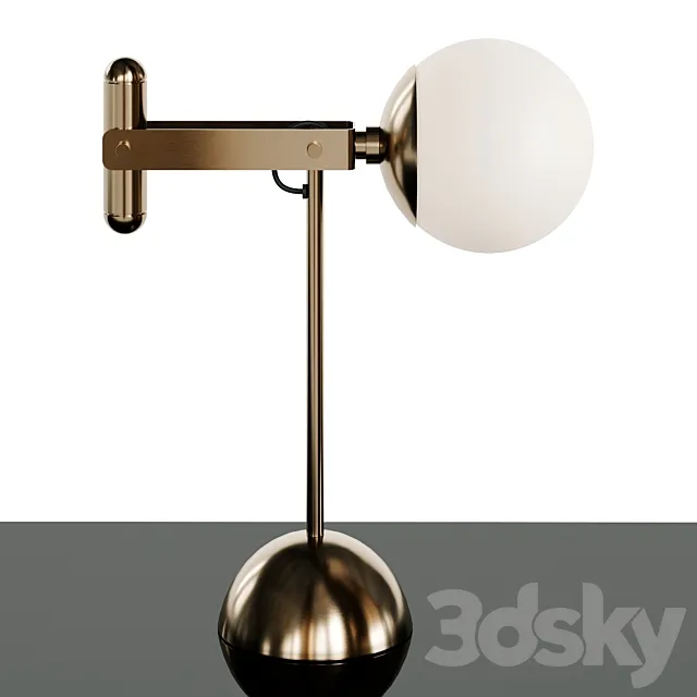 Fendi Lux Table Lamp 3DSMax File