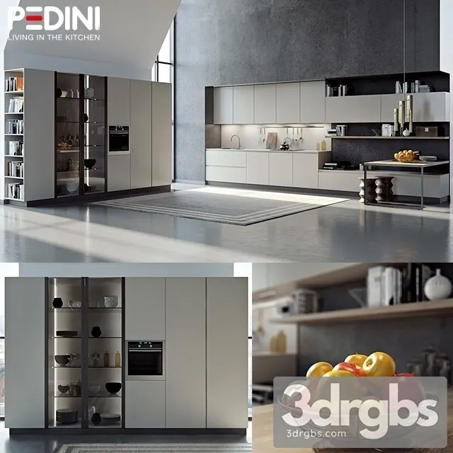 Fendi Moderm Kitchen 3dsmax Download