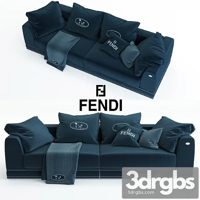 Fendi Tudor Sofa 3dsmax Download