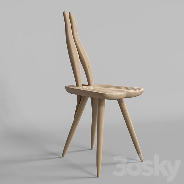 Fenis zanotta chair 3DS Max Model