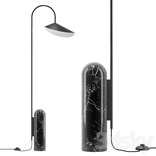 Ferm Living – Arum Floor Lamp 3DS Max Model