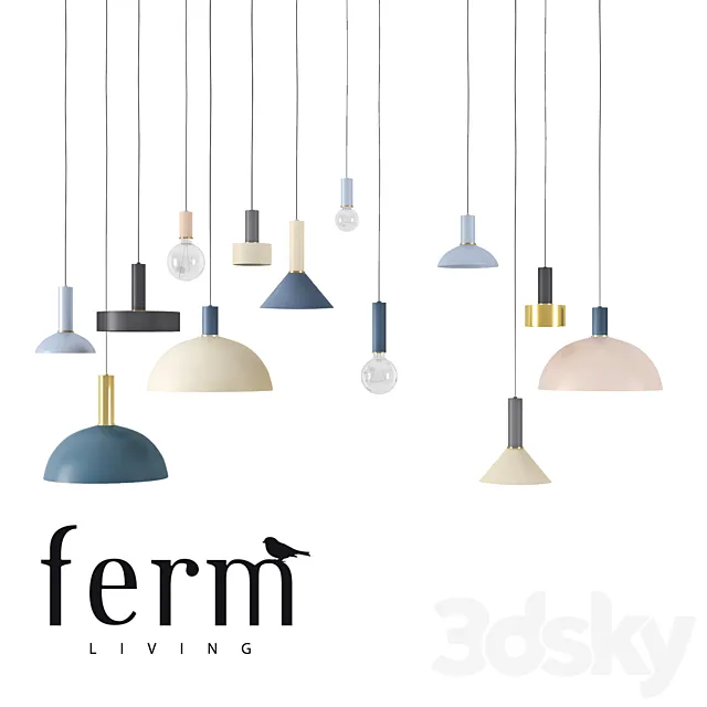 Ferm Living – Collect Lighting 3DSMax File