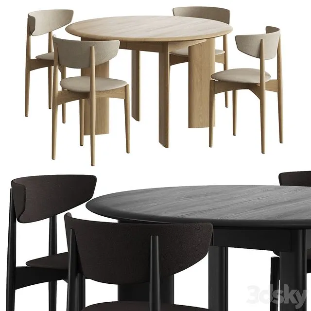 Ferm Living Herman-Bevel (Set) 3dsMax Model
