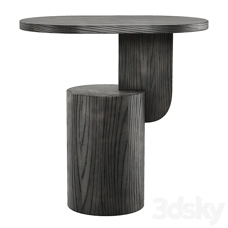 Ferm Living Insert Side Table Black 3DS Max