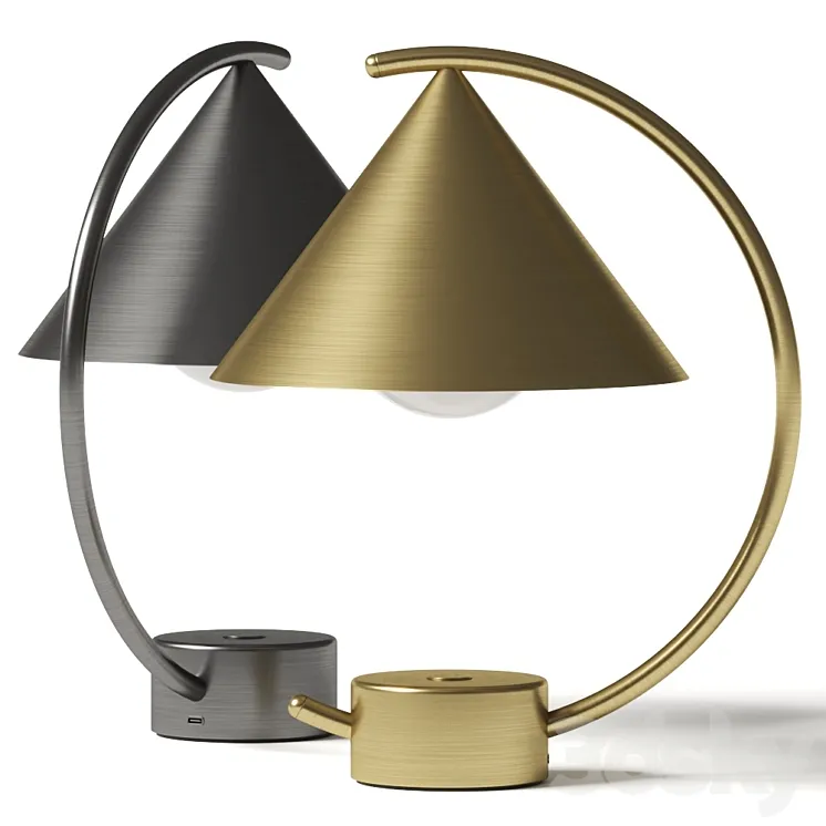 Ferm Living Meridian Table Lamp 3DS Max Model