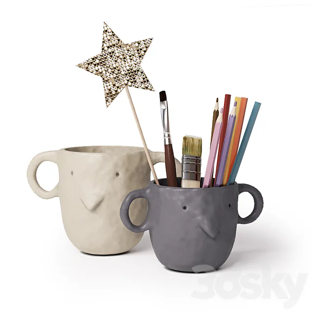 Ferm Living – Mus Plant Pot 3ds Max