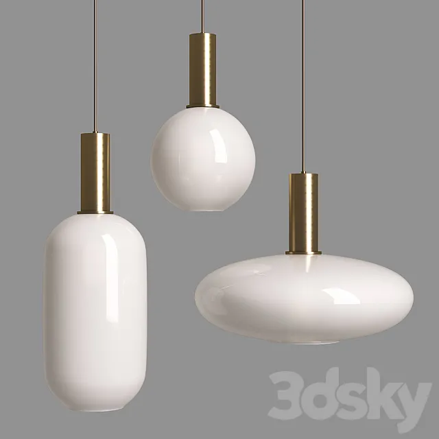 Ferm Living Opal Shade 3DS Max Model