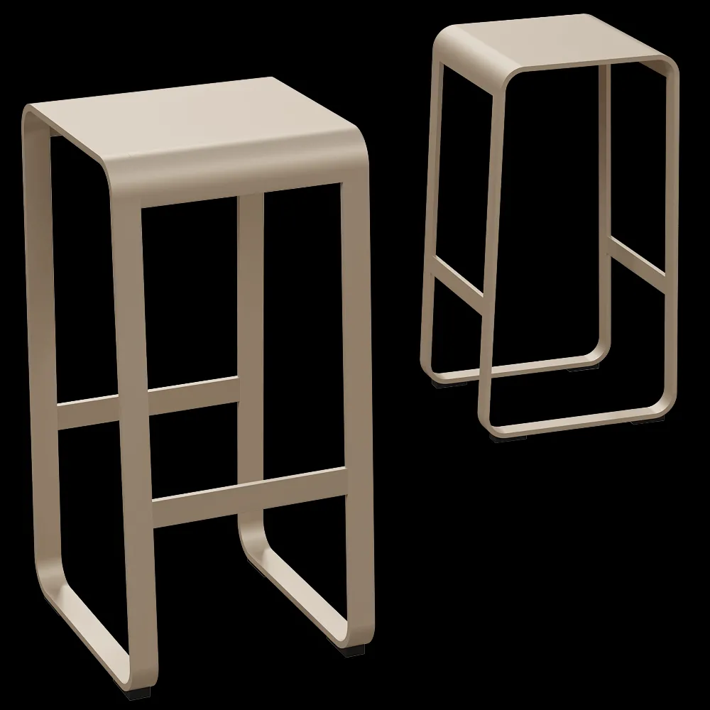 Fermob – Bar Stool Bellevie 3ds Max