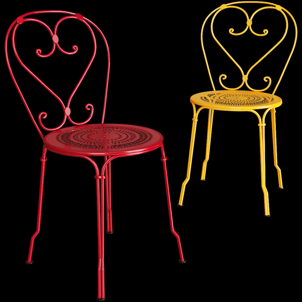 Fermob – Chair 1900 3ds Max