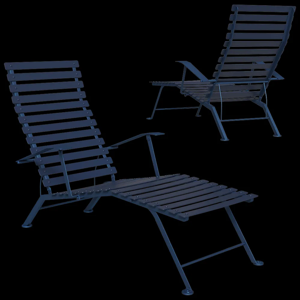 Fermob – Chaise longue Bistro 3ds Max
