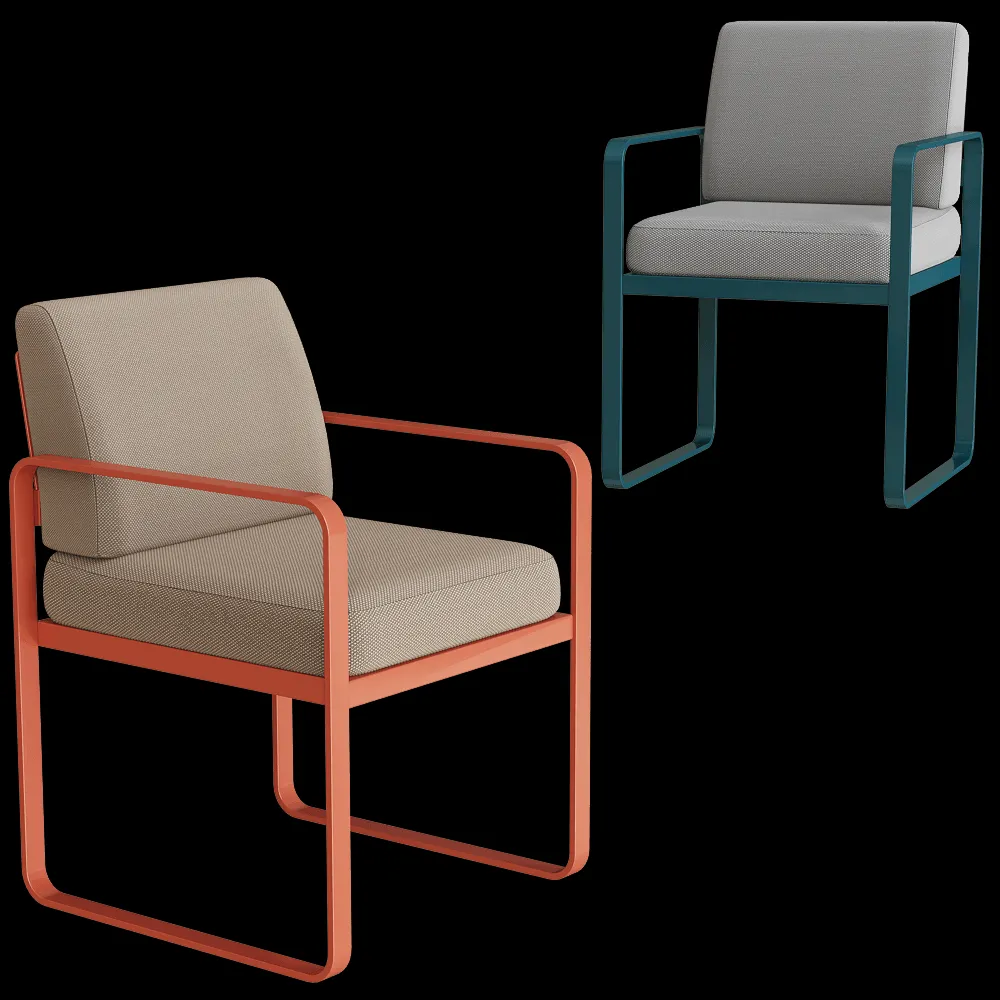 Fermob – Dining chair Bellevie 3ds Max