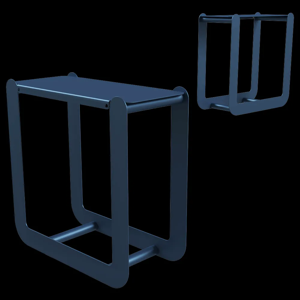 Fermob – Log holder Nevado 3ds Max