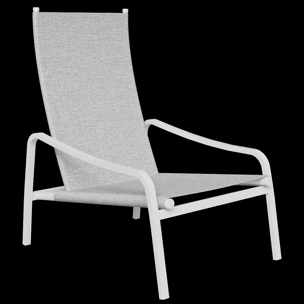 Fermob – Low armchair Alize 3ds Max