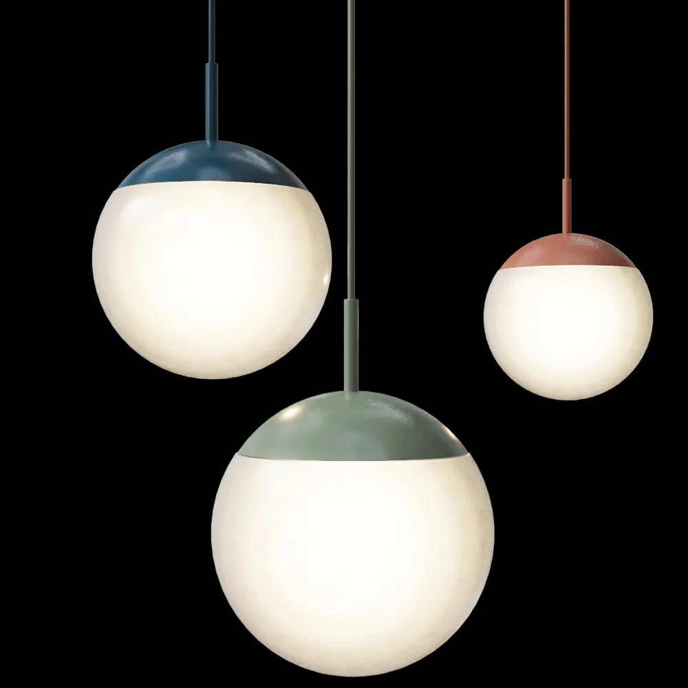 Fermob – Pendant lamp Mooon 3ds Max