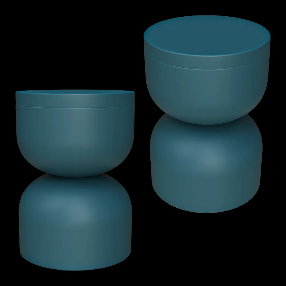Fermob – Pouf Piapolo 3ds Max