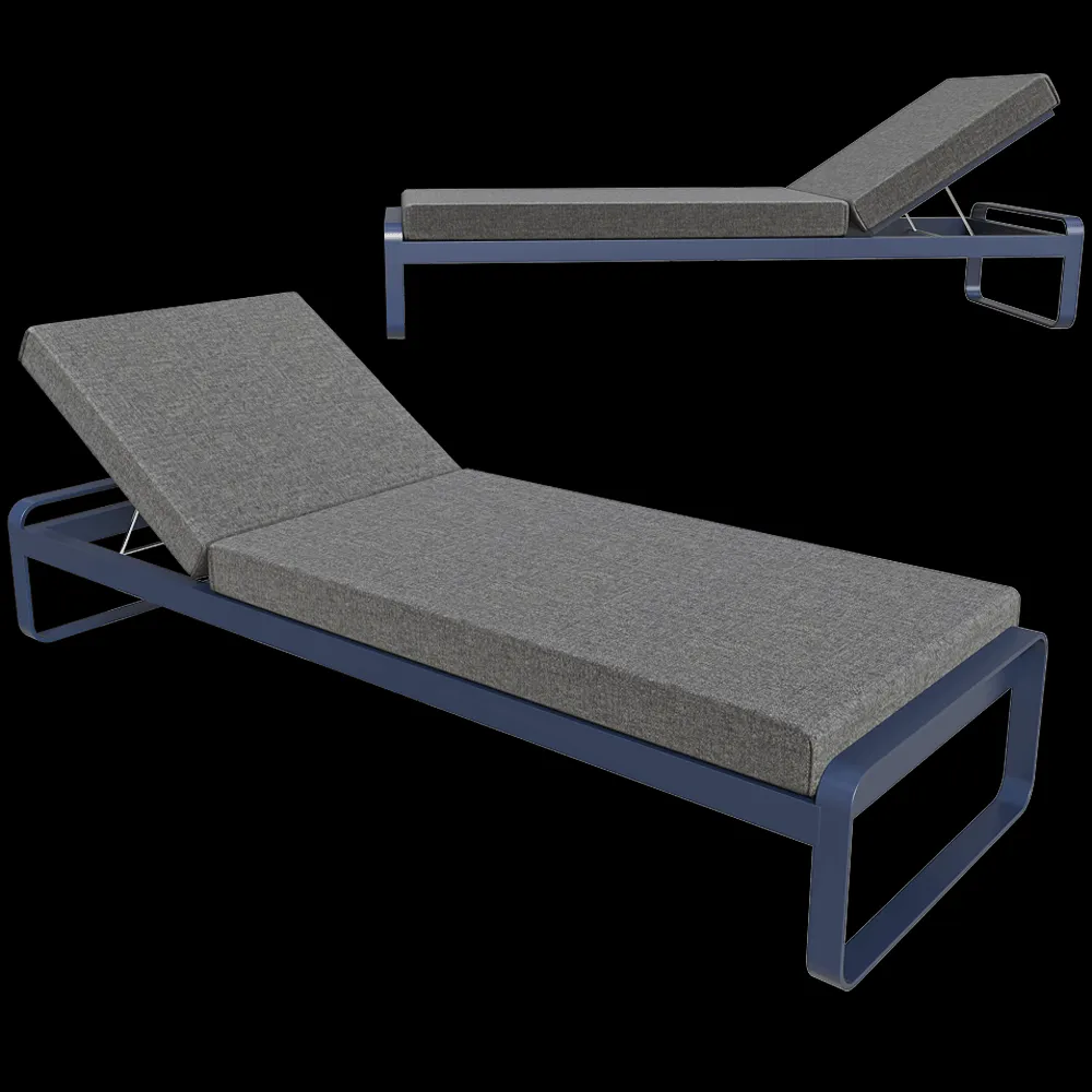 Fermob – Premium Sunlounger Bellevie 3ds Max
