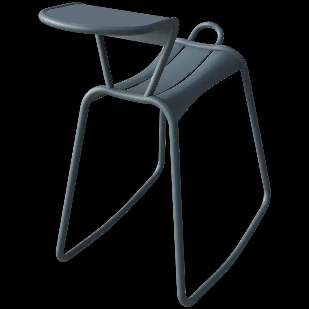 Fermob – Rocking stool occasional table Adadesk 3ds Max