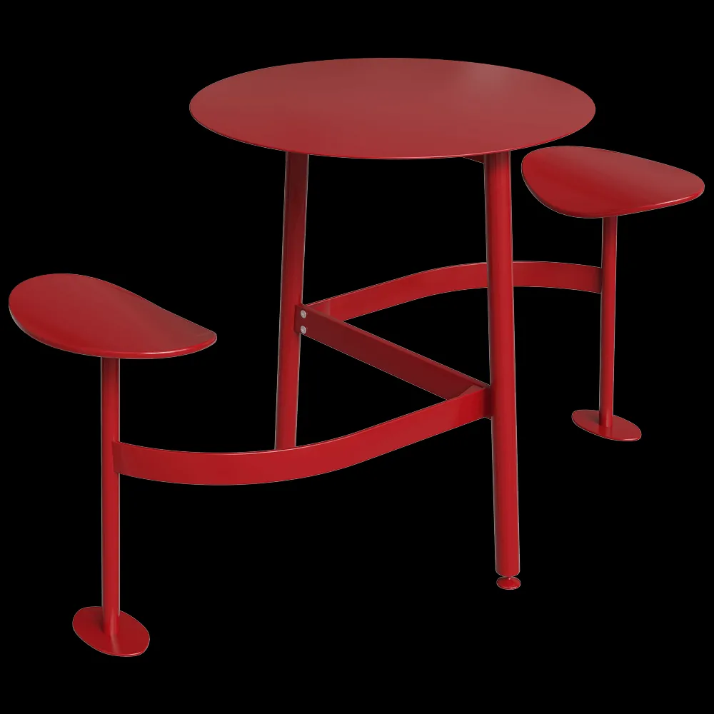 Fermob – Table for public places Bolder 3ds Max