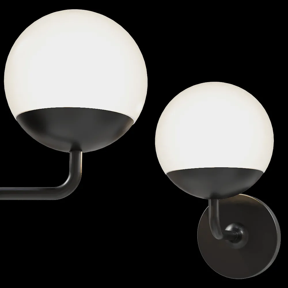 Fermob – Wall lamp Mooon 3ds Max