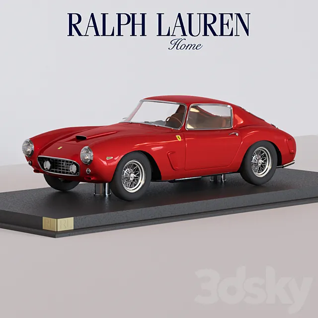 Ferrari 250GT SWB Berlinetta 3DS Max Model