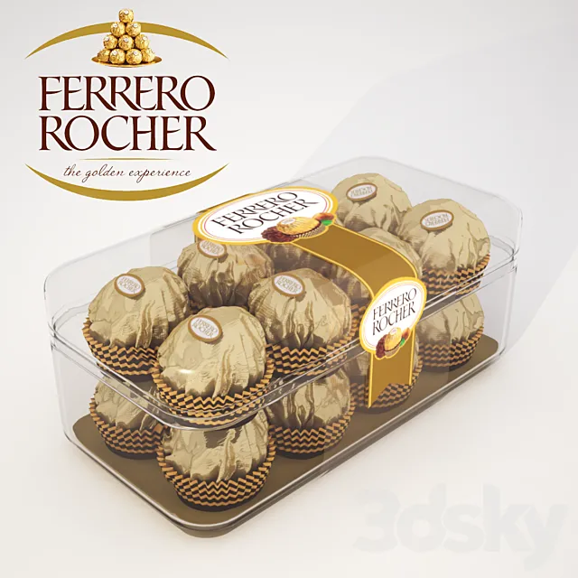 Ferrero Rocher 3ds Max