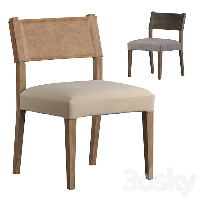 Ferris Dining Chair Winchester Beige 3ds Max