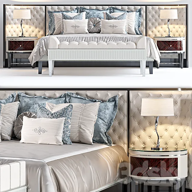 Ferris Rafauli Bed 3DSMax File