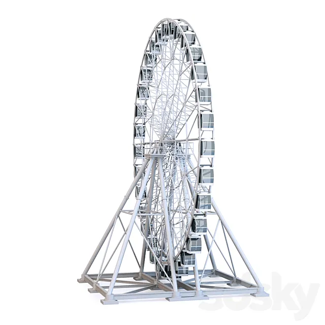 Ferris Wheel 3DSMax File
