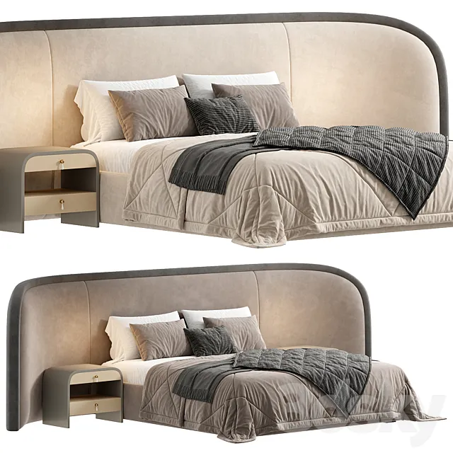 Ferrol Bed 3DS Max Model
