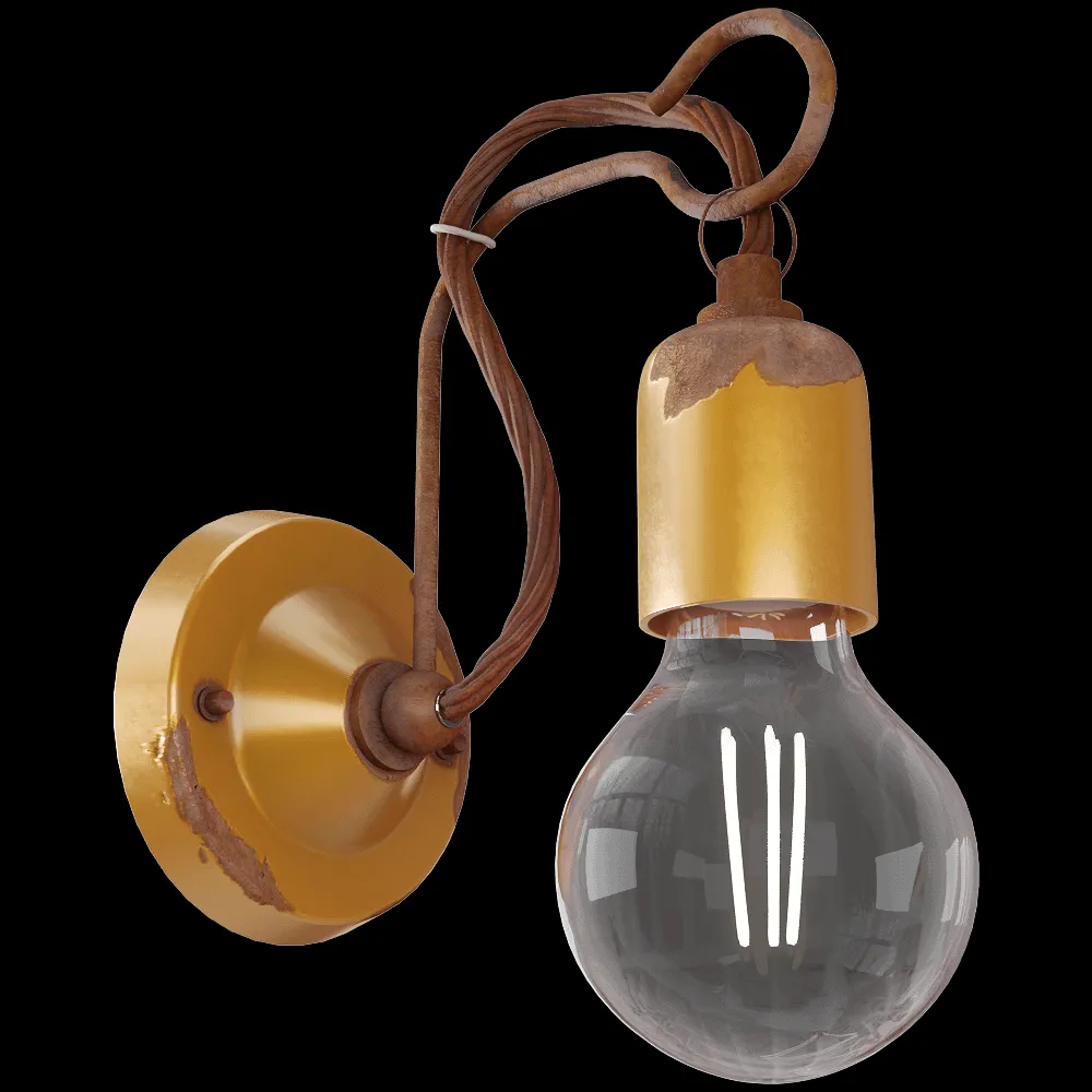 Ferroluce – Wall lamp Vintage C665 3ds Max