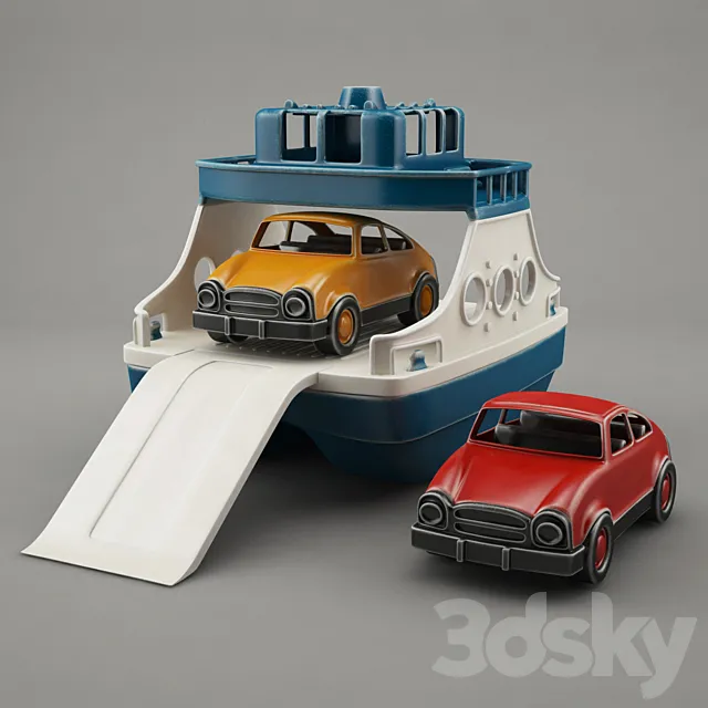 ferry toy 3DSMax File