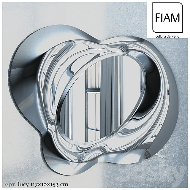 FIAM Mirror – Lucy design Massimiliano e Doriana Fuksas 3DSMax File