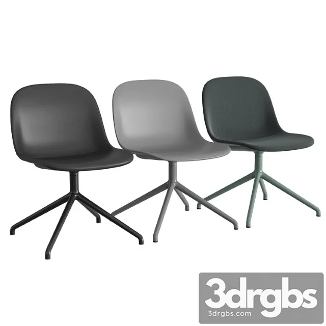 Fiber Side Chair Swivel Base 3dsmax Download