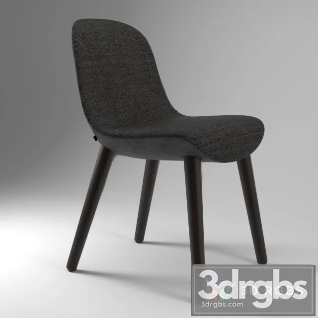 Fiber Side Wood Base Chair Muuto 3dsmax Download