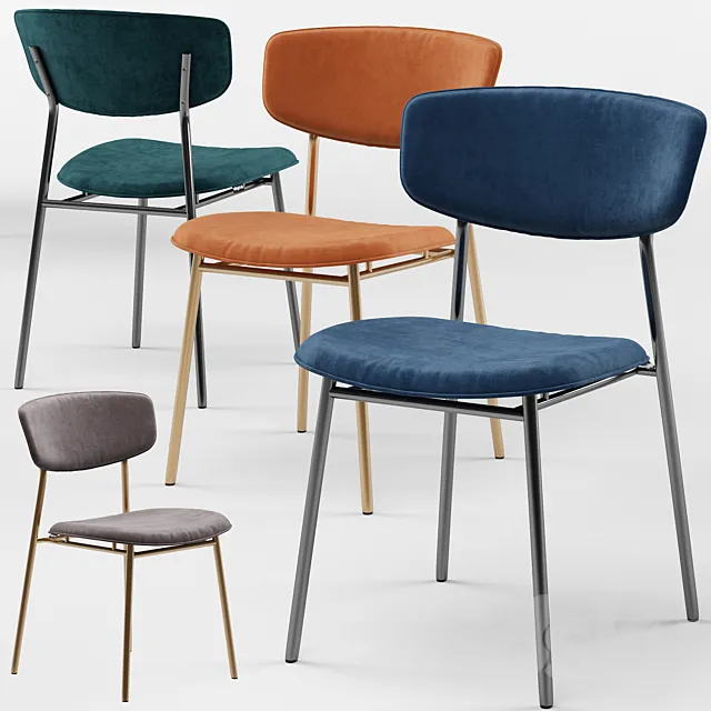 Fifties chair – Calligaris 3ds Max