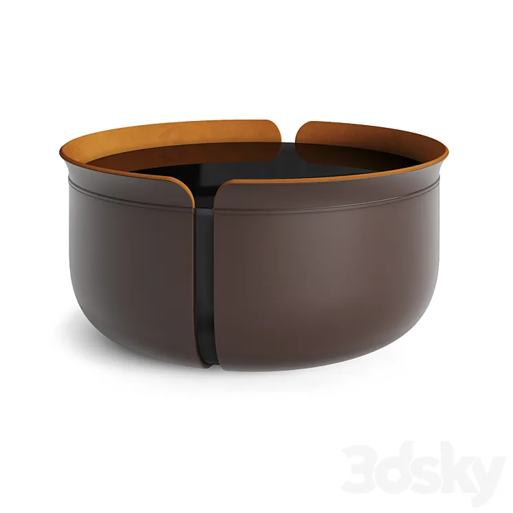 FIFTYFOURMS Coffee table Blossom M – 4 COLORS 3DS Max Model